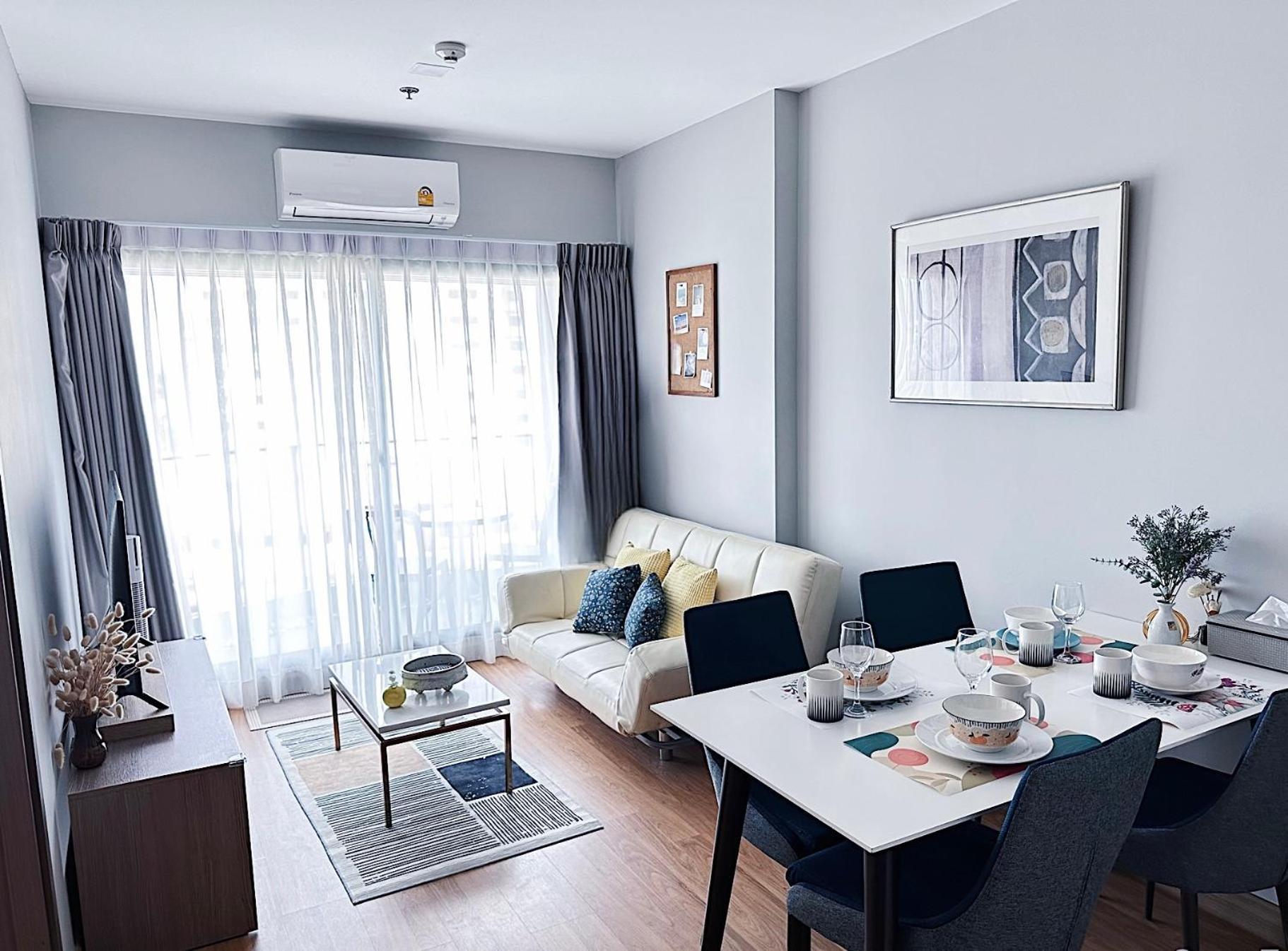 New & Cozy 2 Bedroom @ The Astra Sky River Чиангмай Екстериор снимка