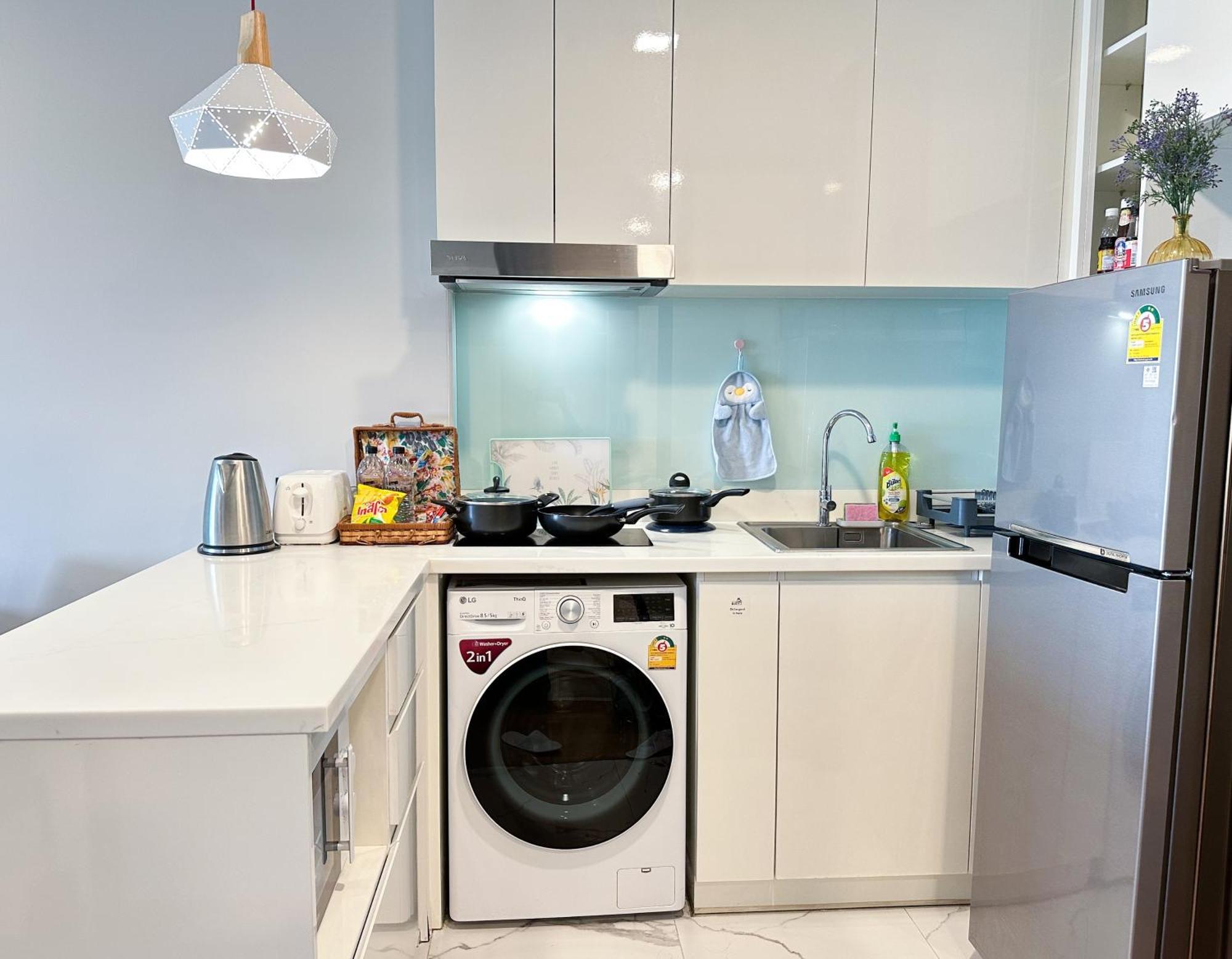 New & Cozy 2 Bedroom @ The Astra Sky River Чиангмай Екстериор снимка