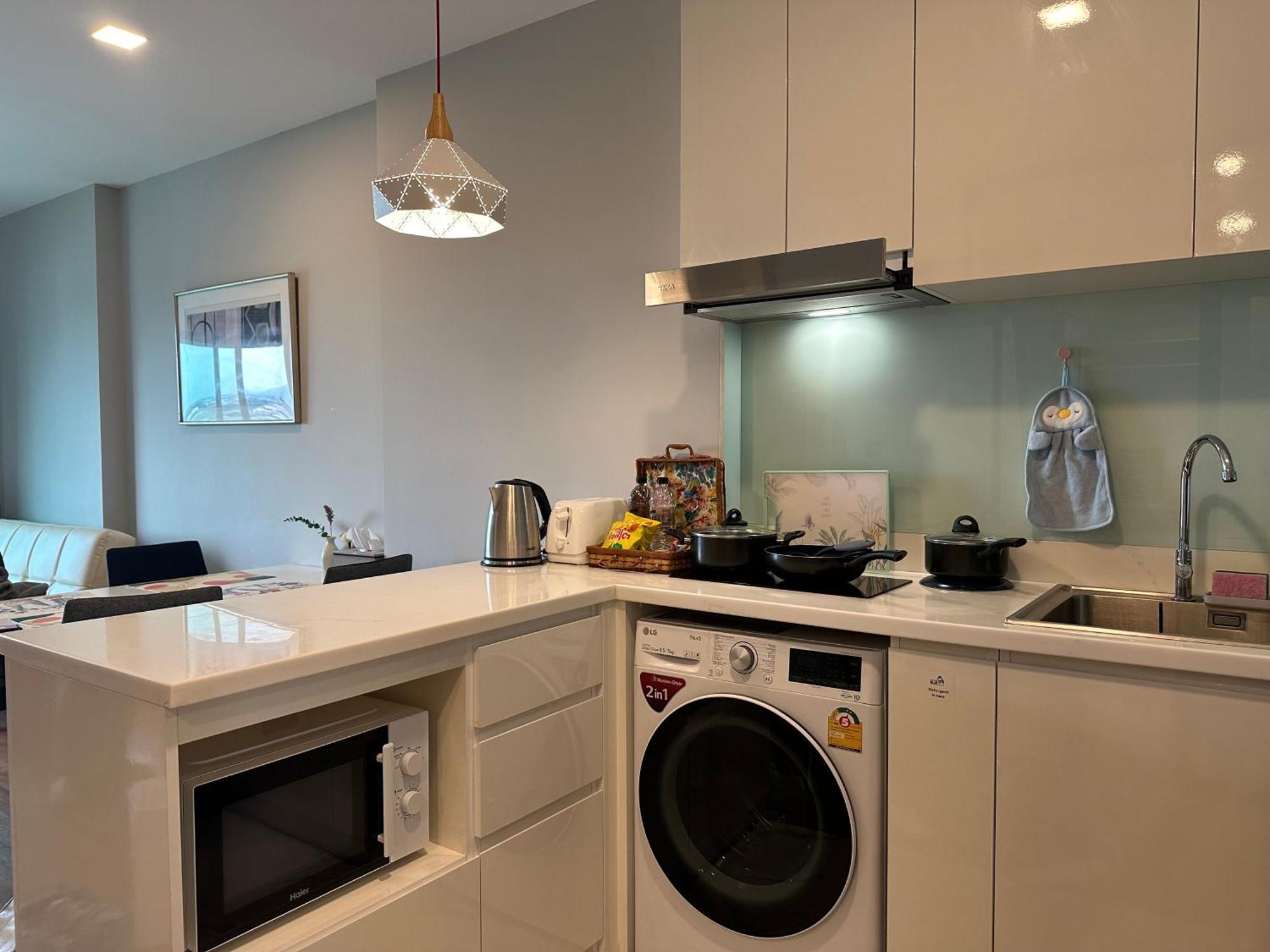 New & Cozy 2 Bedroom @ The Astra Sky River Чиангмай Екстериор снимка